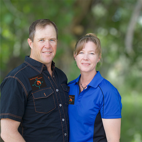 Jason and Darlene Lasster, owners of Anchorpoint Insurance in Aztec, NM